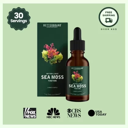 BetterLungs® Sea Moss Tincture