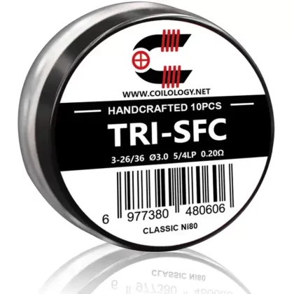 Coilology Handcrafted Tri-Core Staggered Fused Clapton