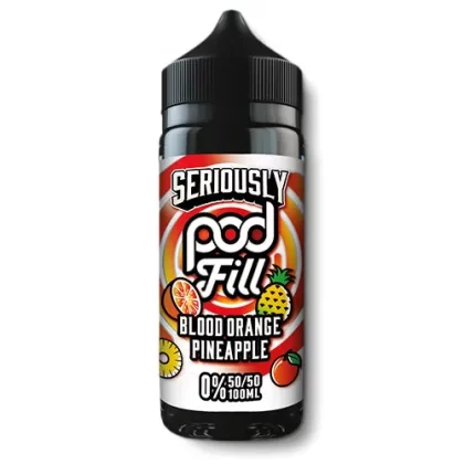 Blood Orange Pineapple Shortfill by Seriously Pod Fill - 0 mg/ml (48C233)