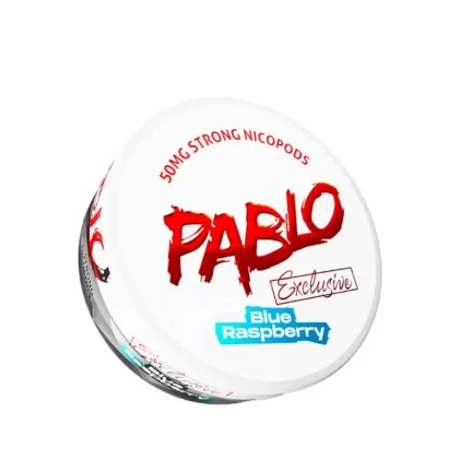 Pablo Exclusive Blue Raspberry Nicotine Pouches - Vapestore Co