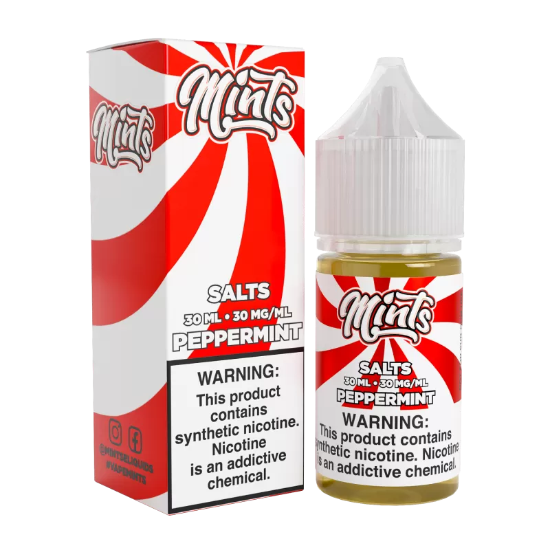 Mints Vape Co SALT - Peppermints - 30ML E-Liquid - 50MG