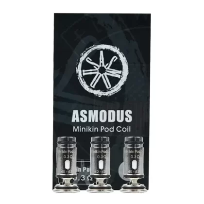 Minikin Pod Replacement Coils Pack By Asmodus - Resistance#0.8ohm>0.3ohm (6EAAB6)