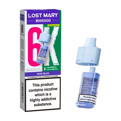 Mad Blue Lost Mary BM6000 Refill Pack - Vapeshop Co