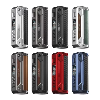 Lost Vape Thelema Solo Box Mod 100W - Gunmetal Carbon Fiber