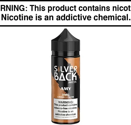 AMY BY SILVERBACK JUICE CO 120ML - Vapejuice