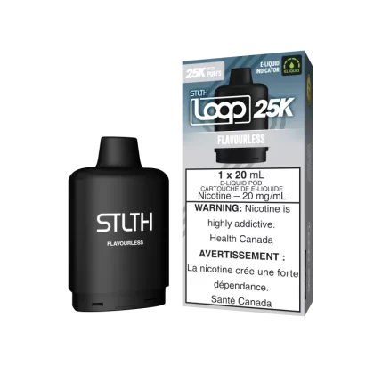 STLTH LOOP 25K Pod Pack - Flavourless - 20 mg/mL (wholeseller) (SK) - Excise FED (586072)