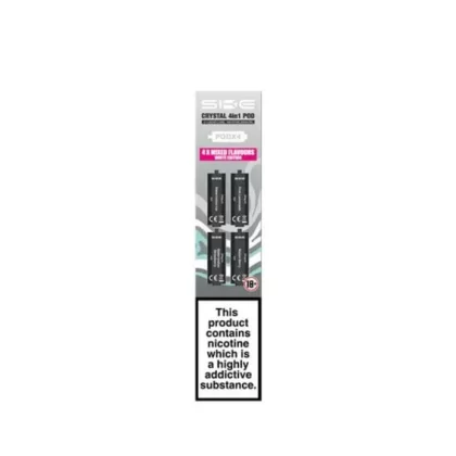 White Edition SKE Crystal 4-in-1 Prefilled Pods – 2400 Puffs, 20mg, 2ml