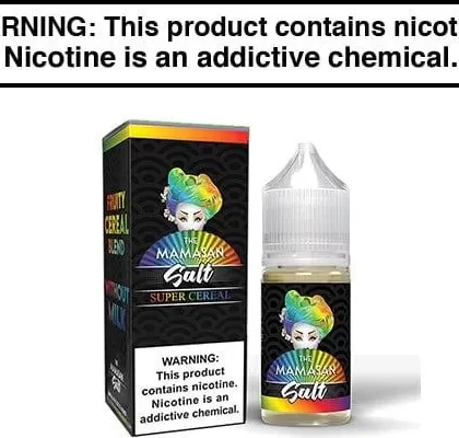 SUPER CEREAL BY THE MAMASAN SALTS 30ML - Vapejuice
