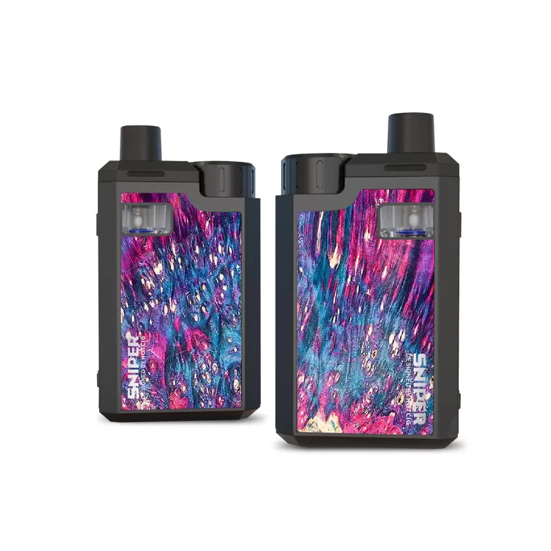 Hotcig Sniper 18650 80W Pod Kit - Danxia Red - Image 2