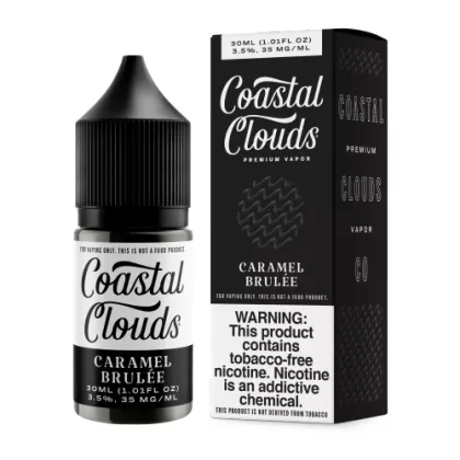 Caramel Brulee by Coastal Clouds Salt Nic 30ml