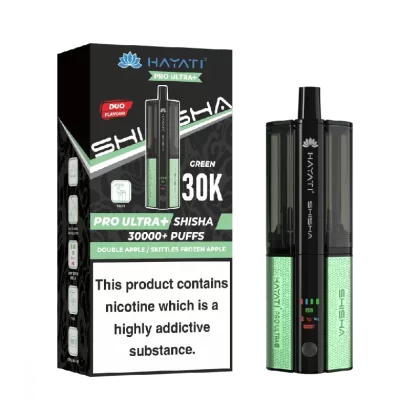 Hayati Pro Ultra Plus Shisha 30000 Prefilled Pod Kit Double Apple / Skittles Frozen Apple