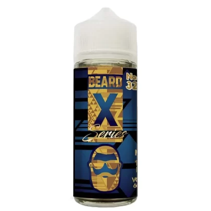 NO.32 X SERIES CINNAMON FUNNEL CAKE E LIQUID BY BEARD VAPE CO 100ML 60VG