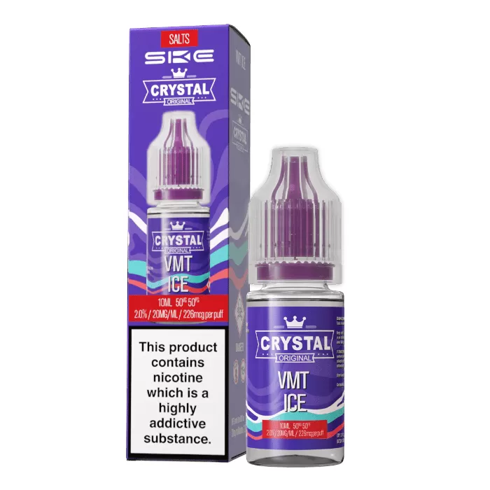 VMT Ice SKE Crystal Nic Salts e Liquid 10ml – TPD - Vapestorm Co