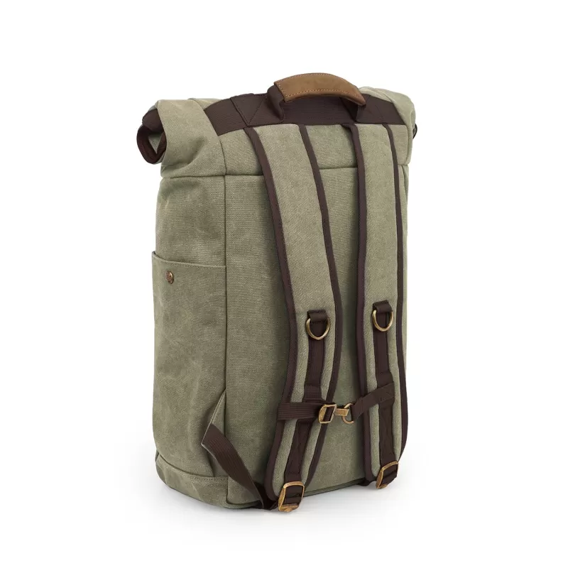 Revelry Drifter - Smell Proof Rolltop Backpack - Black - Image 2
