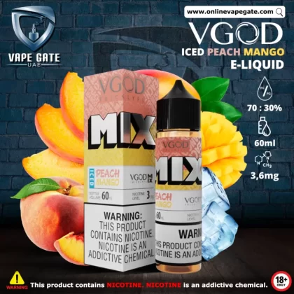 VGOD Iced Peach Mango - 60ml - 6 mg