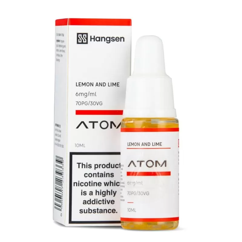 Lemon & Lime E-Liquid Atom Series by Hangsen (10ml) - 6mg