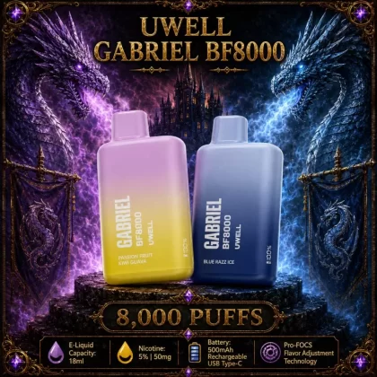 UWELL Gabriel BF8000 - Rainbow Road (WHT Series)