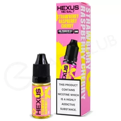 Strawberry Raspberry Cherry Nic Salt E-Liquid by Hexus - Ecigpremium