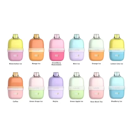 Original Lavie Insider 12000 Puffs Disposable Vape – Mesh Coil, Rechargeable, 12 Flavors ( Worldwide)
