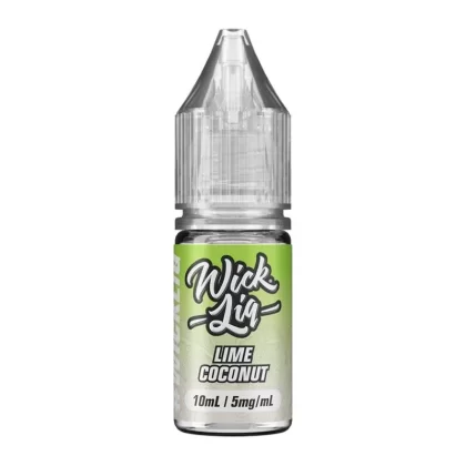 Lime Coconut By Wick Liq 10ml Nic Salt - Nicotine Strength#10mg (Salt)>20mg (Salt)>5mg (Salt)