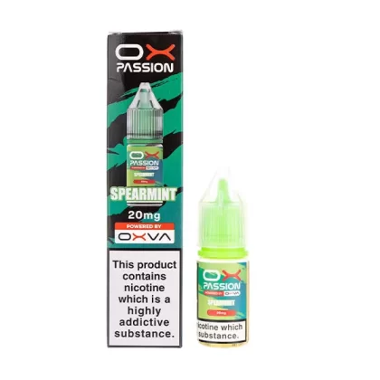 Spearmint Nic Salt E-Liquid by Oxva Ox Passion - 10mg