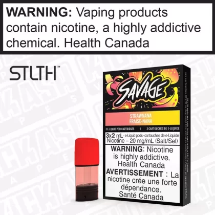 STLTH PODS Strawnana by Savage