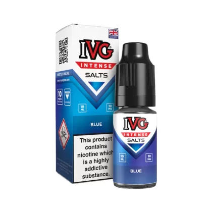 IVG Intense Blue Saltnic Vape Juice - 10mg