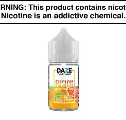GRAPEFRUIT ORANGE MANGO BY 7 DAZE FUSION SALT 15ML/30ML - Vapejuice