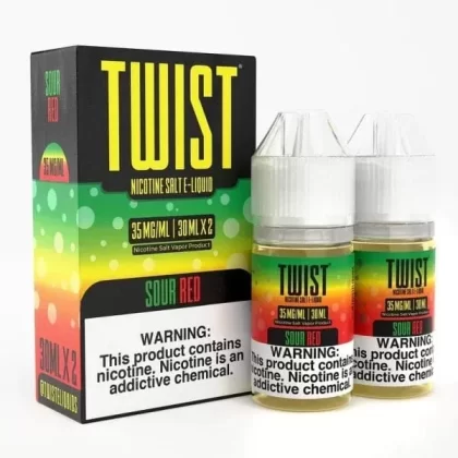 Sour Red SALT – Twist E-Liquids – 60mL