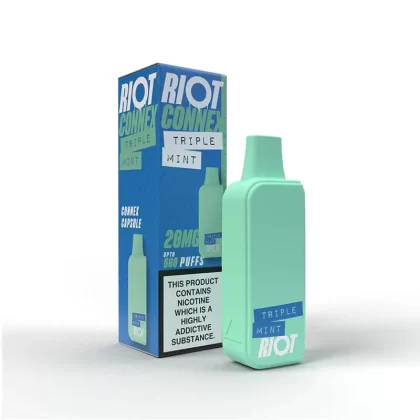 Riot Squad Connex Triple Mint Prefilled Vape Pod – 1PK