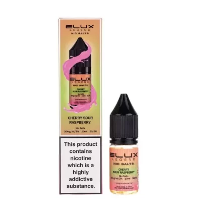 Cherry Sour Raspberry Nic Salt E-Liquid by Elux Legend - Vape Product, Vape Product