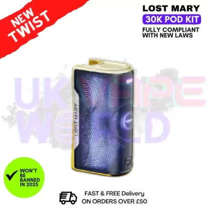 Yellow Lost Mary Nera 30K (Device Only) – £6.99
