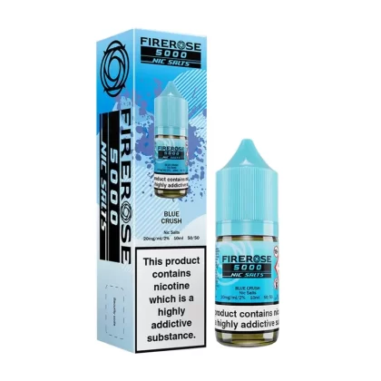 Elux Firerose 5000 Blue Crush E Liquid - Nicotine Strength#20mg>10mg (18CBD8)