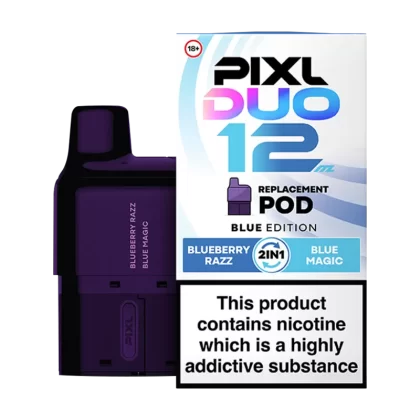 Blue Edition Pixl Duo 12 Refill Pack - Ecigwizard
