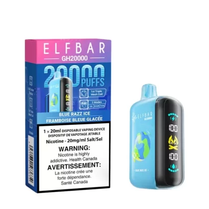 Elf Bar GH 20K Blue Razz Ice Disposable Vape