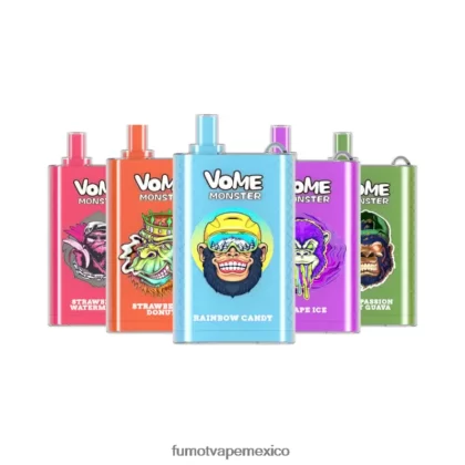 Fumot Vome Monster Dispositivo de vapeo desechable 10000 – 20 ml (1 pieza) donut de fresa H0XPTX436 Fumot Shop - Fumotvapemexico