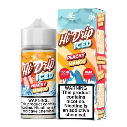 Hi-Drip Iced Peachy Mango 100ml Vape Juice - Eightvape