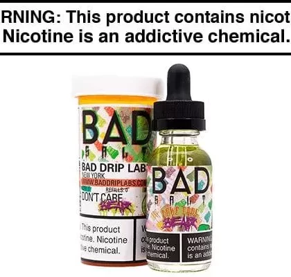 DONT CARE BEAR BY BAD DRIP SALT 30ML - Vapejuice