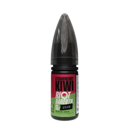 Strawberry Kiwi Nic Salt E-Liquid Bar Edition by Riot Squad (10ml) - 10mg