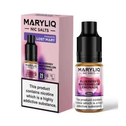 MaryLiq Blueberry Watermelon Lemonade Nic Salts 10ml