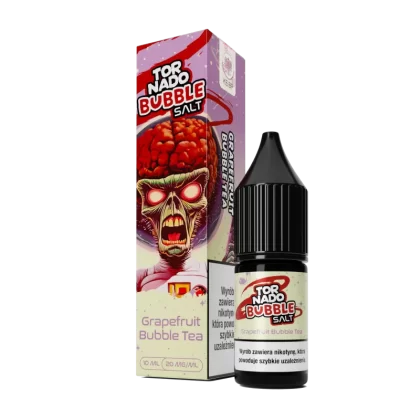 Liquid Tornado Bubble Salt 10ml 20mg Grapefruit Bubble Tea