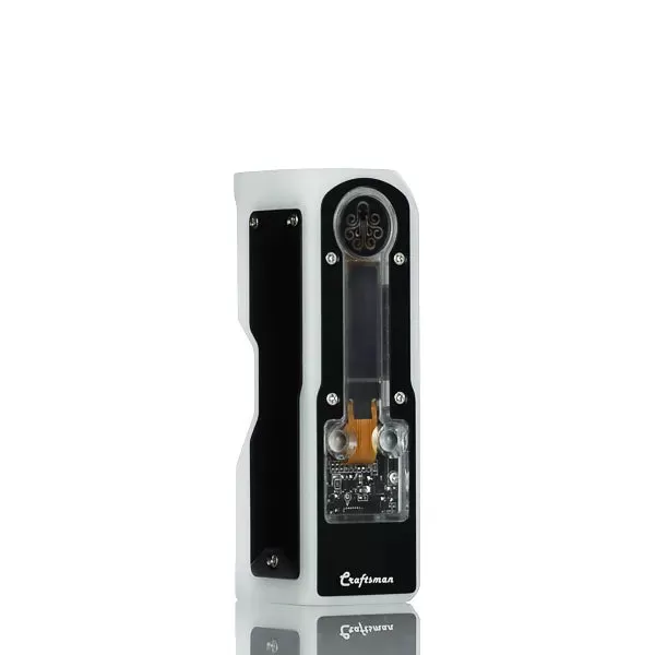 Cthulhu Mod Craftsman 85W Box Mod - Black / White Delrin - Image 3
