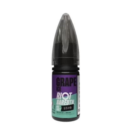 Grape Ice Nic Salt E-Liquid Bar Edition by Riot Squad (10ml) - 5mg