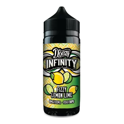Doozy Infinity 100ml Shortfill E-Liquid Fizzy Lemon Lime