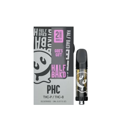 Half Bak’d God’s Gift – 2G PHC Cartridge (Indica) - Vape Store