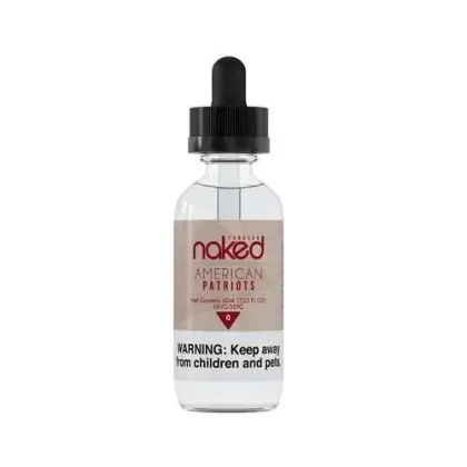 American Patriots E-Liquid by Naked 100 Tobacco - Size#60ml~Nicotine#0MG>3MG>6MG>12MG
