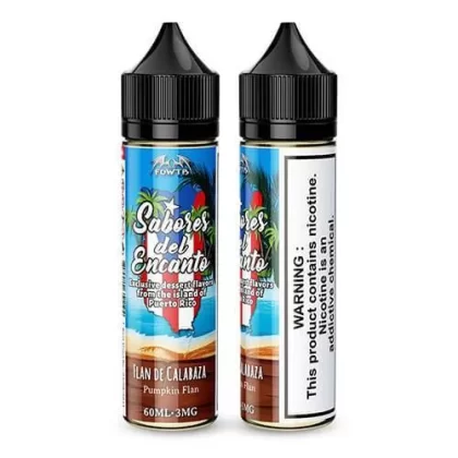 Sabores Flan de Calabaza 60ml, 3mg