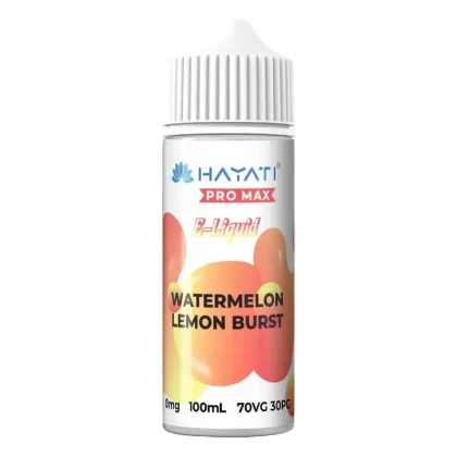 Hayati Pro Max Watermelon Lemon Brust 100ml Shortfill Vape Juice