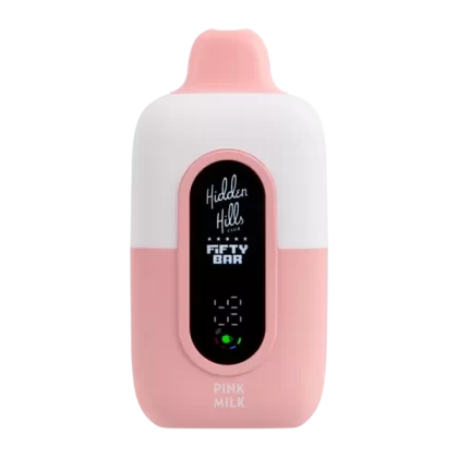 Pink Milk Hidden Hills X Fifty Bar - Customer Group#VAP~Nicotine#50mg~Size#Single>5 Pack