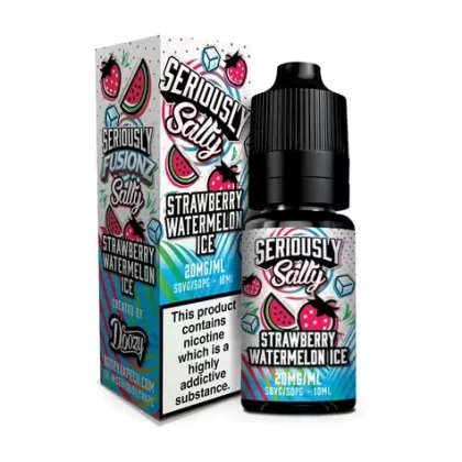 Strawberry Watermelon Ice Nic Salt E-Liquid by Seriously Salty Fusionz - Nicotine Strength#5mg>10mg>20mg